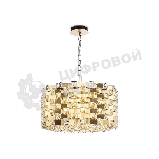 Люстра Ambrella light LH41003/12 BS/CL латунь/прозрачный E14*12 max 40W D540*290