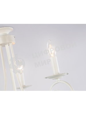 Светильник Ambrella light TR9605/3 WH белый E14/3 max 40W D560*650