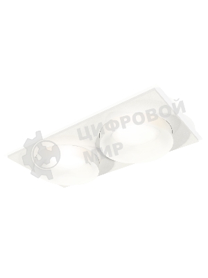 Комплект встраиваемого светильника Ambrella light XC7635044 SWH/FR белый песок/белый матовый MR16 GU5.3 (C7635, N7165)