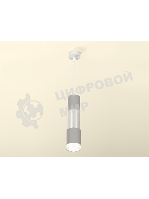 Светильник Ambrella Light XP7423003 SGR/PSL/CL серый песок/серебро полированное/прозрачный MR16 GU5.3