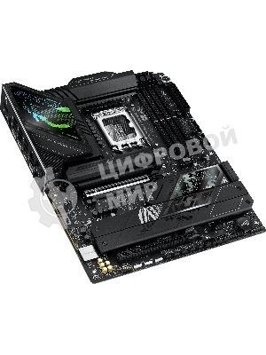 Материнская плата ASUS ROG STRIX Z890-F GAMING WIFI, LGA 1851, Intel Z890, 4xDDR5, 4xSATA, 5xM.2, 1xPCIe 5.0 x16, 1xPCIe 4.0 x4, 1xHDMI, 1xDP, 2xUSB-C, 1x 2.5Gb LAN, 4xUSB-A 3.2 Gen 1, 4xUSB-A 3.2 Gen 2, 2xUSB-A 2.0, 2xUSB-C Thunderbolt 4, 2x3.5 мм, 7.1, ATX