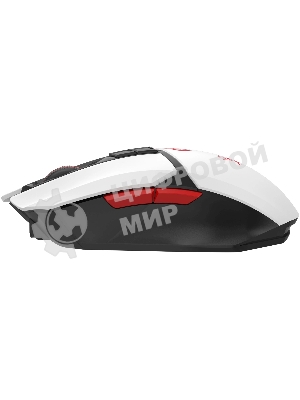 Мышь беспроводная A4Tech Bloody R36 Ultra черный/белый/красный, 12000dpi, USB, радиоканал, кнопки - 7