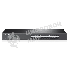 Коммутатор сетевой TP-Link SMB TL-SF1024 Коммутатор 24-port 10/100M Switch, 1U 19-inch rack-mountable steel case