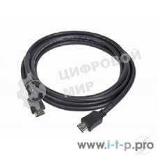 Кабель HDMI Gembird, 7.5м, v1.4, 19M/19M, черный, поз.разъемы, экран, пакет CC-HDMI-4-7.5M