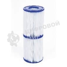 Картридж BestWay (тип II), 10,6х13,6см, для фильтр-насосов 58117, 58148, 58383, 58386 (комплект из 2 шт), уп.6