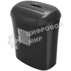 Шредер Gladwork iShred 14HCD Effect черный (секр.P-4) перекрестный 14лист. 26лтр. скрепки скобы пл.карты CD