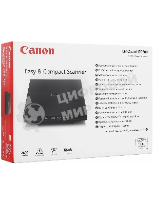 Планшетный сканер Canon CanoScan LiDE 300 (Hi-Speed USB 2.0, A4/Letter (216 x 297 мм), 2400 x 4800 точек на дюйм)