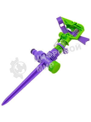 Разбрызгиватель пластиковый Palisad импульсный, с регулировкой угла горизонт. распыления до 26 м