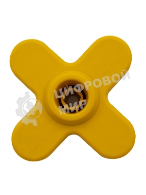 Головка триммерная универсальная гайка Denzel М10х1, 25 левая