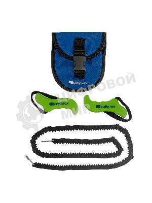 Пила ручная Сибртех Петля каплевидная, цепная, 1000 мм + чехол кобура