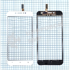 Сенсорное стекло (тачскрин) для Vivo V5s, белое