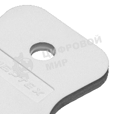 Шпатель Сибртех белая резина, 60 мм