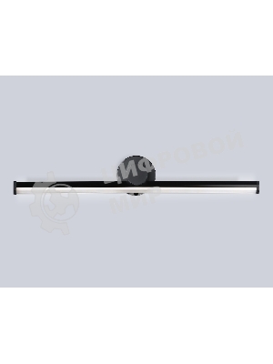 Светильник Ambrella light FL6102 BK черный 14W 3000K-6400K 605*100*60