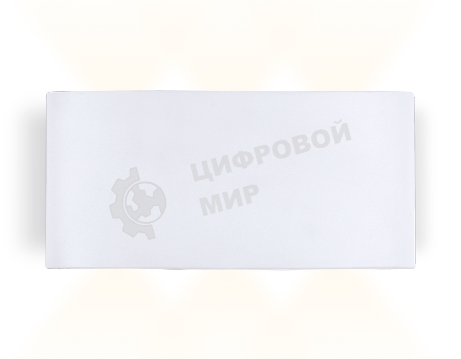 Настенный светодиодный светильник Ambrella light FW143 WH/S белый/песок LED 3000K 10W 167*80*40