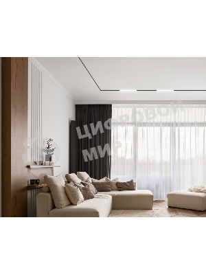 Трековый светильник GL2320 BK черный IP20 10W 3CCT 3000/4200/6400K 48V 200*10*37