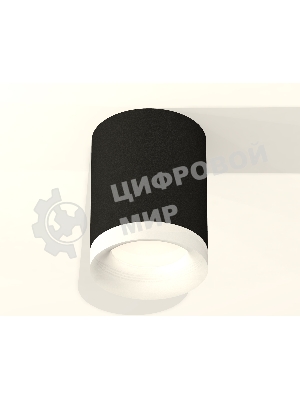 Светильник Ambrella Light XS7422024 SBK/FR черный песок/белый матовый MR16 GU5.3 (C7422, N7165)