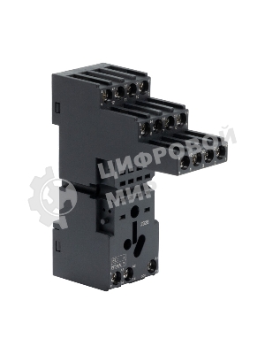 Колодка с винтовыми клеммами для реле на 4 группы: IR-24DC/220DC/230AC-4CO