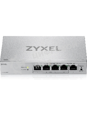 Коммутатор ZYXEL GS1200-5HPV3-EU0101F, 5×1 Гбит/с, 4×PoE+, 68 Вт, управляемый