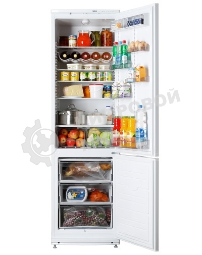 Холодильник Atlant ХМ-6026-031 белый двухкамерный 272/101л морозилка снизу