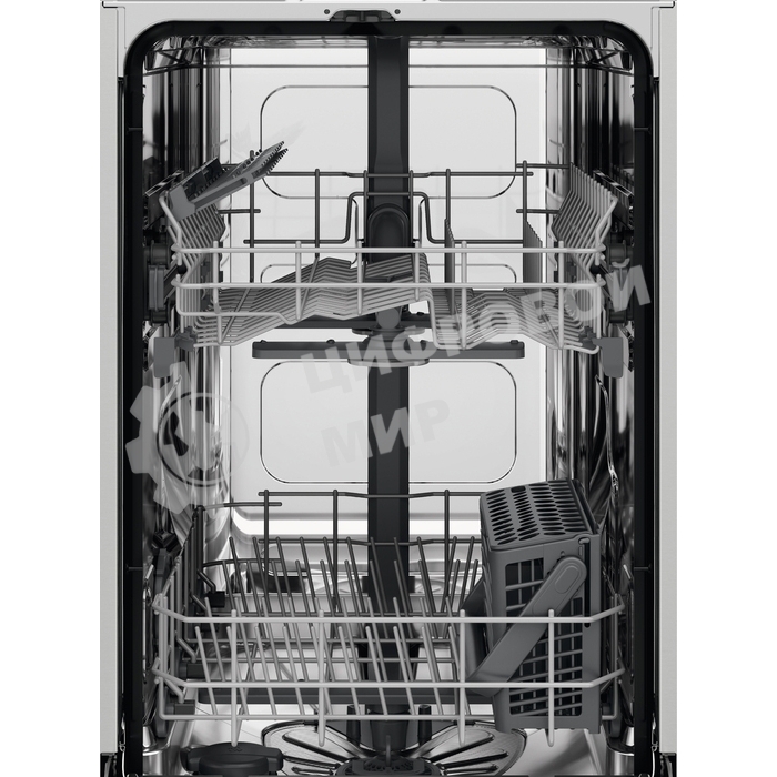 Встраиваемая посудомоечная машина Electrolux EEA12100L, серебристый, 44.6 см, 9 компл., 49 дБ, класс A+