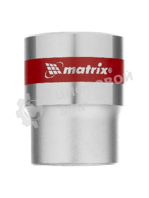 Головка торцевая, 22 мм, 12-гранная, CrV, под квадрат 1/2