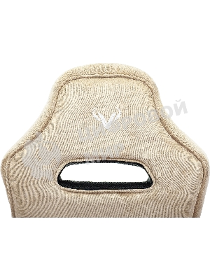 Кресло Бюрократ VIKING 6 KNIGHT BR FABRIC коричневый, ткань, 120 кг, механизм качания