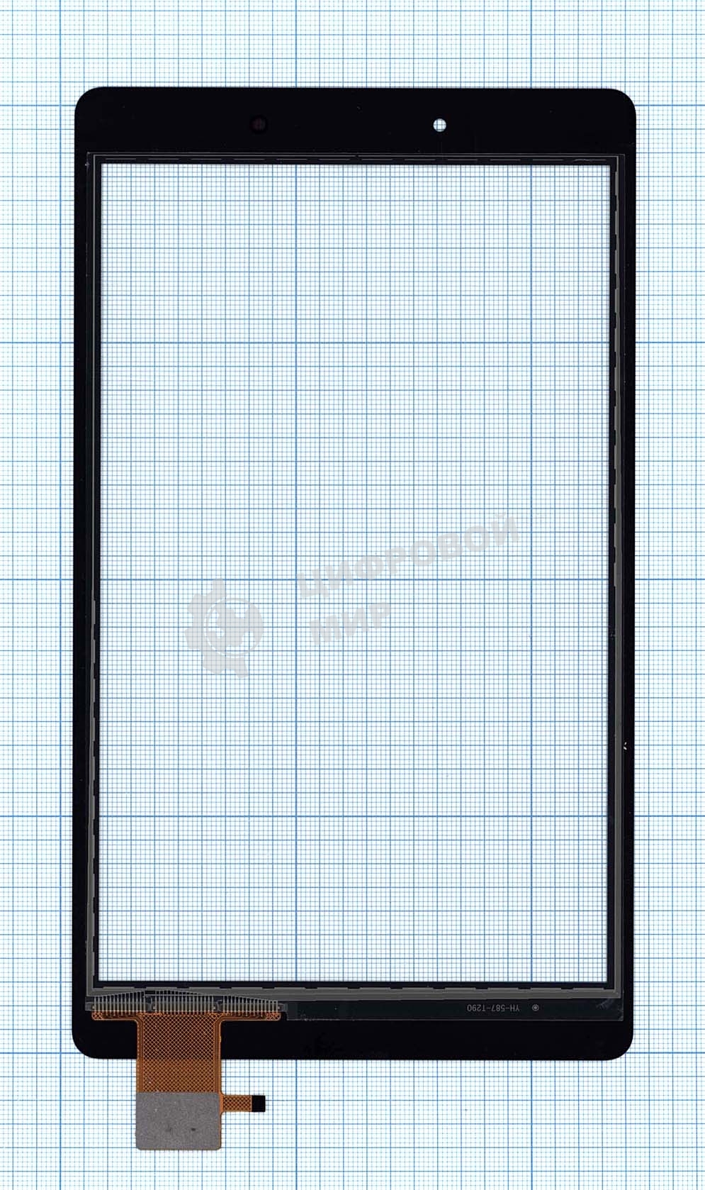 Сенсорное стекло (тачскрин) для Samsung Galaxy Tab A 8.0 Kids Edition SM-T290KID (2019), черное