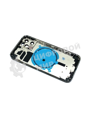 Задняя крышка (корпус) в сборе с рамкой для Apple iPhone 12 Pro синий