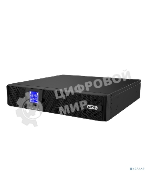 Источник бесперебойного питания CBR ESN-1.5KRT-8I-LCHERSC Online 1500VA/1500W RT 8 x C13, LCD, HID-USB, RS232, EPO, SNMP slot