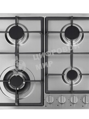 Встраиваемая газовая варочная поверхность Beko HIYG 64225 SXO нержавеющая сталь