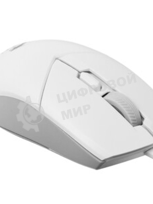 Мышь проводная MSI Clutch GM11 белый, 5000 dpi, USB, кнопки - 6