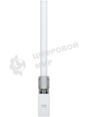 Антенна UBIQUITI AMO-5G13 всенаправленная MIMO 2x2, диапазон частот - 5.15-5.85 GHz, коэффициент усиления - 13dBi