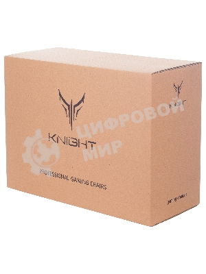 Кресло игровое Бюрократ Knight N1 Fabric черный Light-20, с подголов. крестовина металл