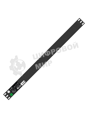 Блок розеток вертикальный ExeGate ServerPro PDU-V120 Al-12S-EU2.5-SW (19