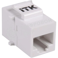Проходной адаптер cat.5e UTP, RJ45-RJ45, тип Keystone Jack CS7-1C5EU ITK