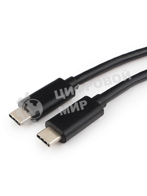 Кабель USB Cablexpert CCP-USB3.1-CMCM-2M, USB3.1 Type-C/USB3.1 Type-C, 2м, пакет