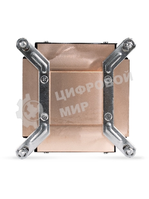 Кулер для процессора ExeGate ESNK-0049.PWM.1U.2011/66.Cu черный, 75 мм, медь, 5000 об/мин, 54 дБ, 4 pin, 115 Вт, 30 мм