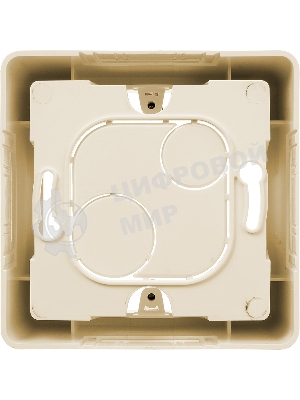 Коробка накладного монтажа 1 пост слоновая кость Inspiria