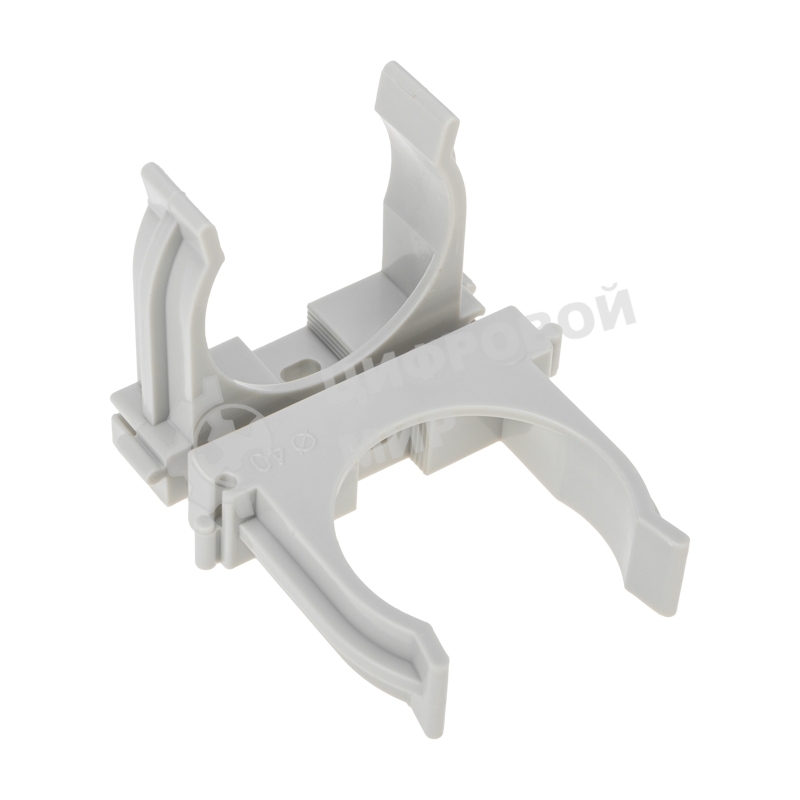 Крепеж-клипса для монтажного пистолета Rexant Ø 40 мм, серая (25 шт/уп)