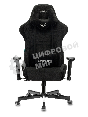 Кресло Бюрократ VIKING KNIGHT LT20 FABRIC черный, ткань, 120 кг, механизм качания
