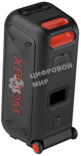 Минисистема LG XBOOM XL9T черный/красный 1000Вт USB BT