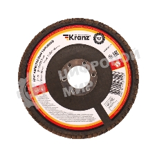 Круг лепестковый торцевой Kranz P120, 125х22,2 мм