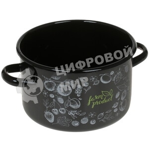 Кастрюля Appetite 1с16с/1 Berry эмал цил 2,9л