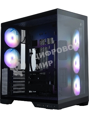 Корпус ZALMAN D50, ATX, BLACK, WINDOW, 2x3.5