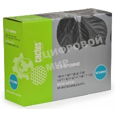 Картридж лазерный Cactus CS-SP200HE черный (2600 стр.) для Ricoh SP 202SN/200N/203SFN