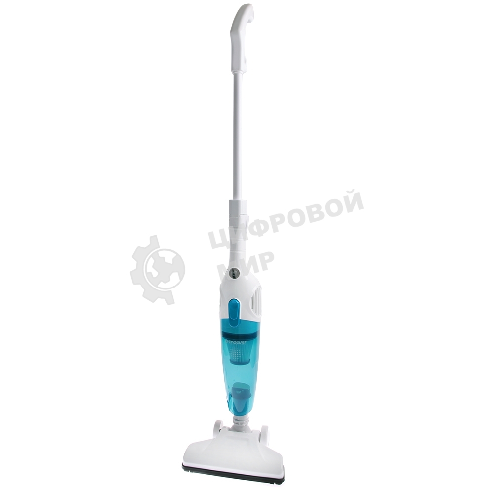 Пылесос вертикальный циклонного типа Endever SkyClean VC-278, белый/голубой, мощность 700 Вт, циклонная система фильтрации, 6 шт/уп