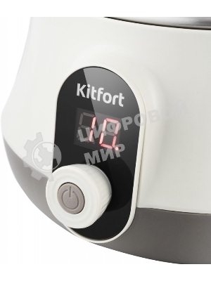 Пароварка электрическая Kitfort КТ-2035 600 Вт. Количество уровней: 5. Таймер приготовления: до 60 минут.