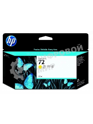 Картридж струйный HP №72 C9373A желтый для HP DJ T1100/T610 (130мл)