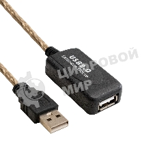 Удлинитель активный USB2.0-repeater ExeGate EX-UAE-AMAF-5.0 (Am/Af, 5м)