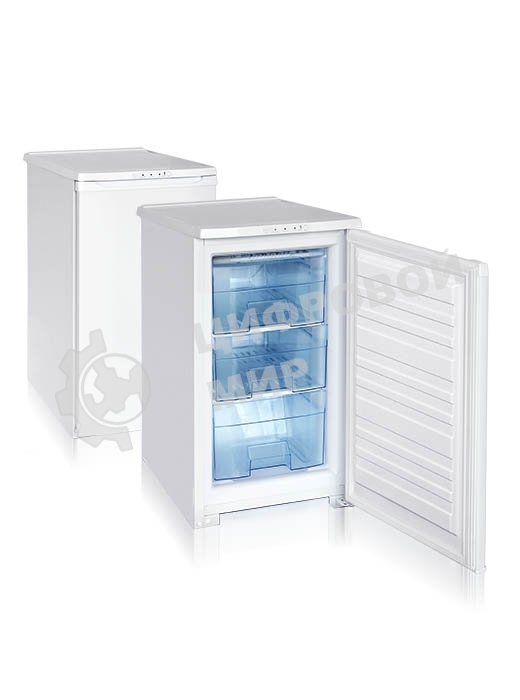 Морозильная камера Бирюса Б-112 белый, 80л, 3 ящика